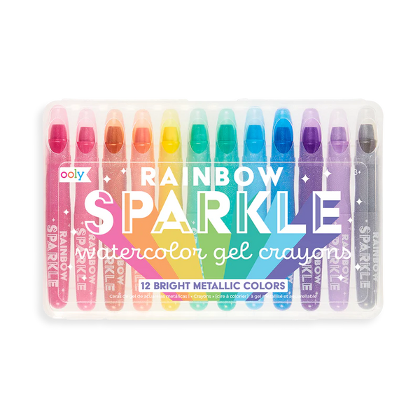 *NEW* Ooly Rainbow Sparkle Metallic Watercolor Gel Crayons