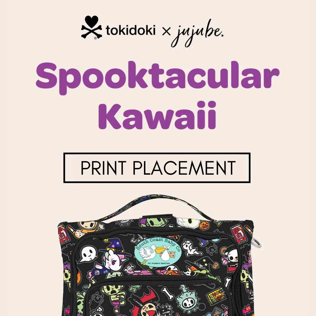 Jujube x tokidoki Spooktacular Kawaii PRINT PLACEMENT South