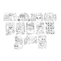 Ooly Undercover Art Hidden Pattern Coloring Activity Cards