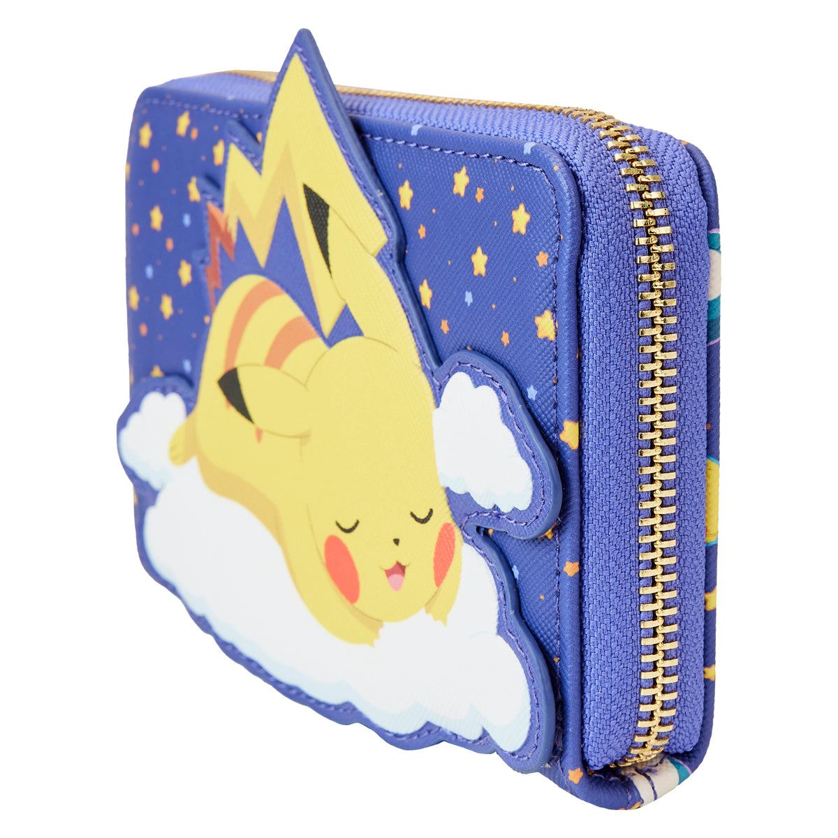 Pokemon Kids Wallet and Key Ring Set, Pikachu Trifold Wallet Gift Set