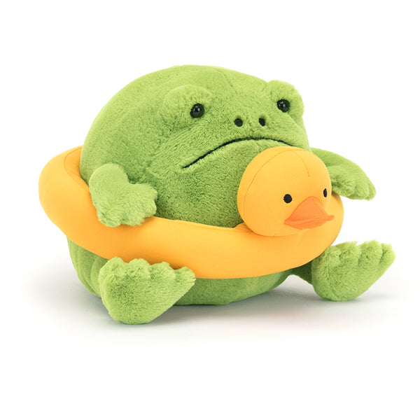 *NEW* Jellycat Ricky Rain Frog Rubber Ring (LIMIT 2)