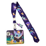 *FINAL SALE* Loungefly Disney Stitch Halloween Lanyard with Cardholder