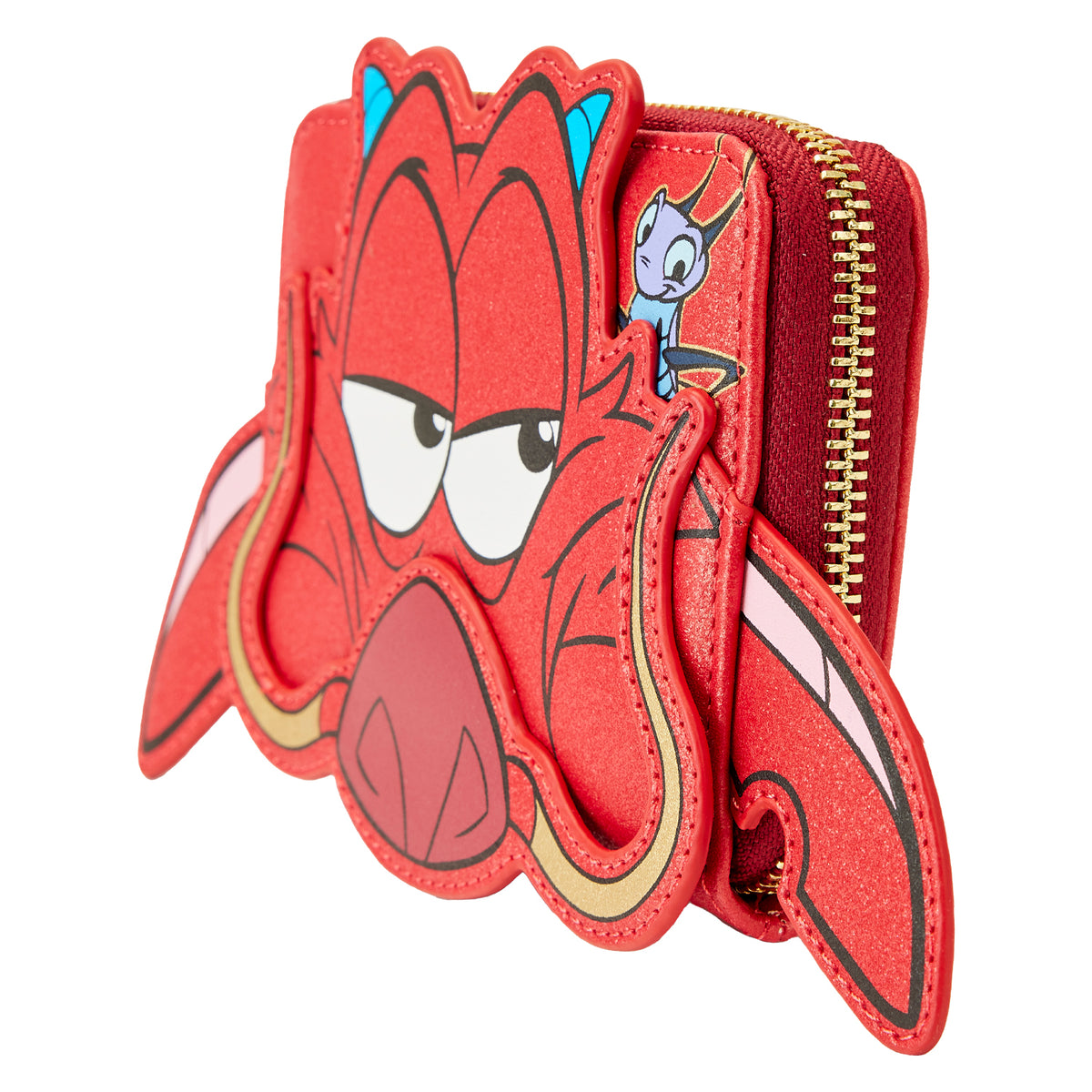 Mulan 25th Anniversary Glitter Mushu Cosplay Mini-Backpack