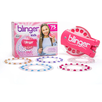 Blinger Kids Dazzling Collection Starter Kit with 75 Gems