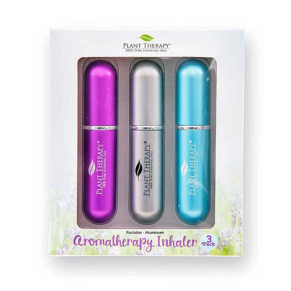 *FINAL SALE* Plant Therapy Multicolor Aromatherapy Inhalers - Pack of 3