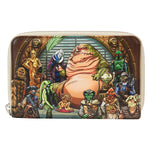 *FINAL SALE* Loungefly Star Wars Return of the Jedi 40th Anniversary Jabba's Palace Zip Around Wallet