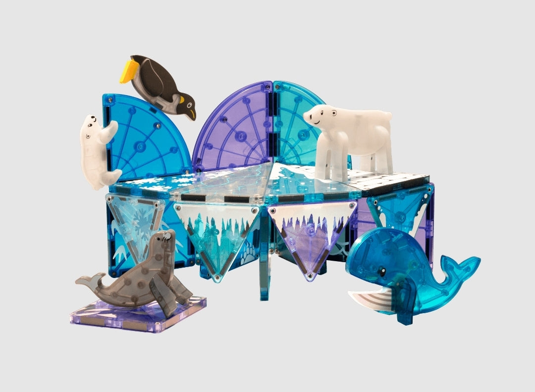 Magna-Tiles Arctic Animals 25 Piece Set – Small Kins