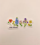 Just Bloom Stickers & Magnets