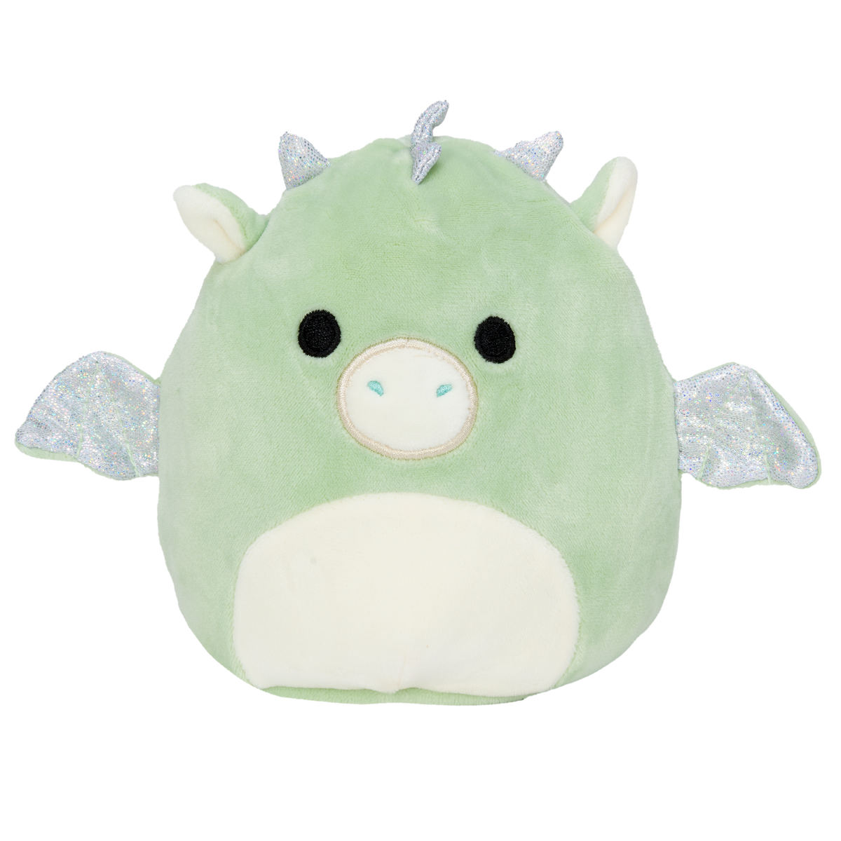  Squishmallows 7 Drew Dragon Plush - Green with White