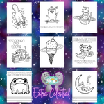 EXCLUSIVE Extra Celestial Coloring Sheets