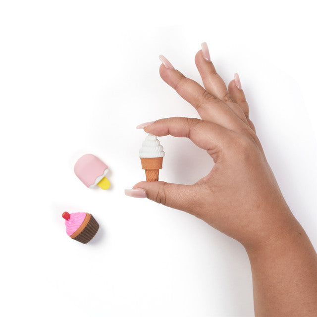 Candy Shop Erasers: Pencil erasers shaped like adorable confections.