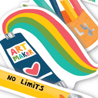 Ooly Stickiville Art Maker Vinyl Sticker Pack