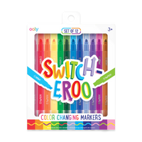 Ooly Switch-eroo Color Changing Markers, 12-Pack