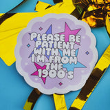 *NEW* Luxe Trauma 'Please Be Patient With Me' Vinyl Sticker