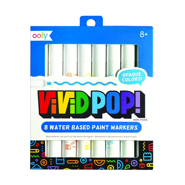 Ooly Vivid Pop! Water Based Paint Markers