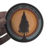 Cypress Hemp Sticker