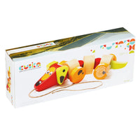 *NEW* Cubika Wooden Sausage Dog Pull-Along Toy