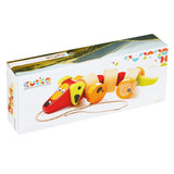 *NEW* Cubika Wooden Sausage Dog Pull-Along Toy