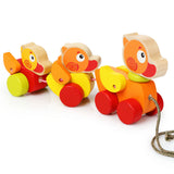 *NEW* Cubika Wooden Walk-A-Long Traveling Ducks