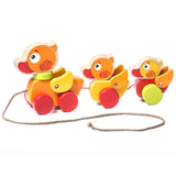 *NEW* Cubika Wooden Walk-A-Long Traveling Ducks