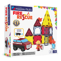 *NEW* Magna-Tiles Fire Rescue 27-Piece Set