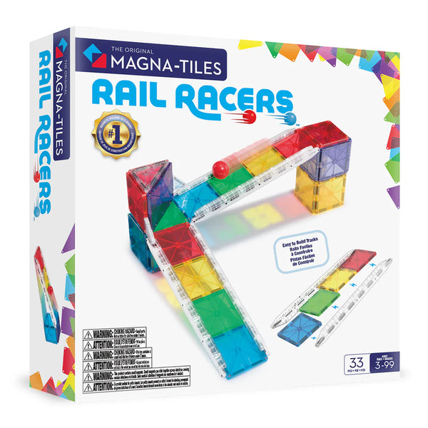 *COMING SOON* Magna-Tiles Rail Racers 33-Piece Set