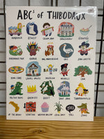 Pink Cheeks Studios ABCs of Thibodaux Poster