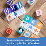 *NEW* Melissa & Doug Ms. Rachel Blocks + Activity Cards