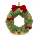 *NEW* Jellycat Amuseable Decorated Christmas Wreath (LIMIT 1)