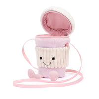 *NEW* Jellycat Amuseable Coffee-To-Go Pink Bag (LIMIT 1)