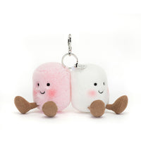 *NEW* Jellycat Amuseable Pair of Marshmallows Bag Charm (LIMIT 2)