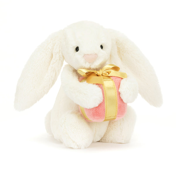 *NEW* Jellycat Bashful Bunny with Present (LIMIT 1)
