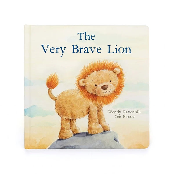 Jellycat 'The Very Brave Lion' Book
