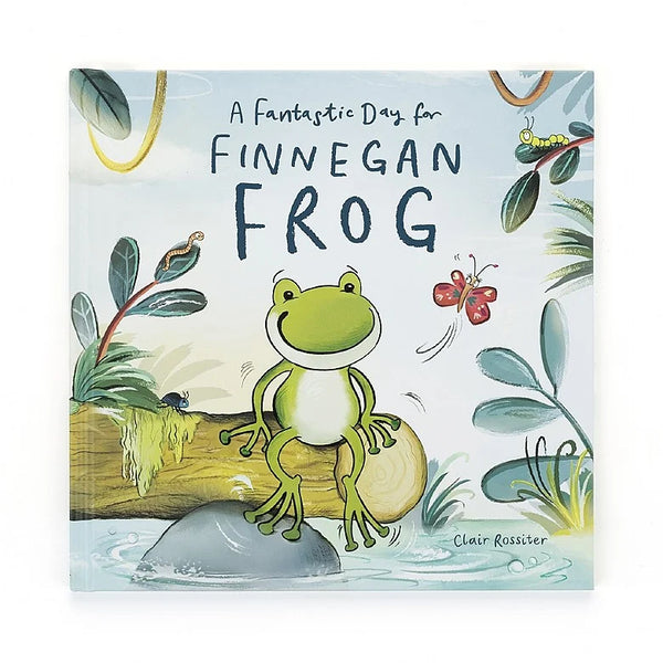 Jellycat 'A Fantastic Day for Finnegan Frog' Book