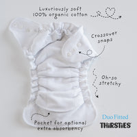 *NEW* Thirsties Duo Fitted Cloth Diaper