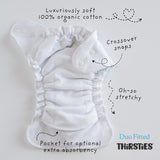 *NEW* Thirsties Duo Fitted Cloth Diaper