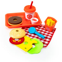 *NEW* Fat Brain Pretendables Burger & Fries Set