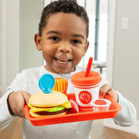 *NEW* Fat Brain Pretendables Burger & Fries Set