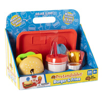 *NEW* Fat Brain Pretendables Burger & Fries Set