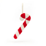 Jellycat Festive Folly Candy Cane Ornament