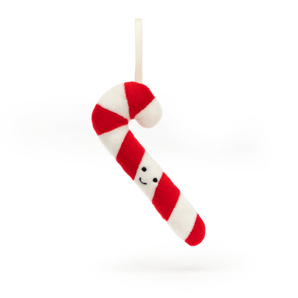 Jellycat Festive Folly Candy Cane Ornament