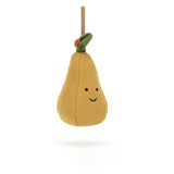 *NEW* Jellycat Festive Folly Pear Ornament (LIMIT 2)