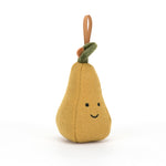 *NEW* Jellycat Festive Folly Pear Ornament (LIMIT 2)