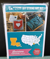 DIY String Art Kit - Louisiana