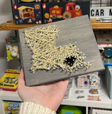 DIY String Art Kit - Louisiana
