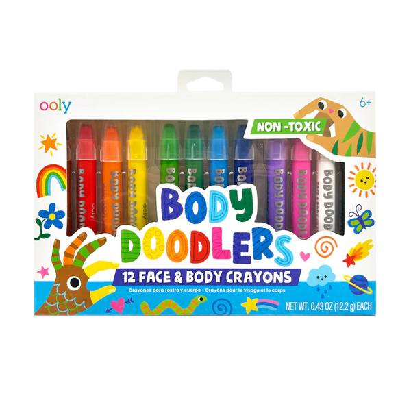 *COMING SOON* Ooly Body Doodlers Face & Body Crayons