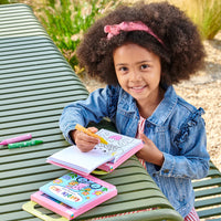 *NEW* Ooly Carry Along Coloring Book and Crayon Kit - Garden Pals