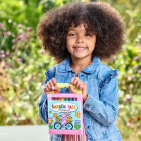 *NEW* Ooly Carry Along Coloring Book and Crayon Kit - Garden Pals
