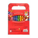 Ooly Carry Along Coloring Book and Crayon Kit - Work Zone