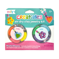 *NEW* Ooly Creatibles Air Dry Clay Jewelry Kit- Blissful Blooms